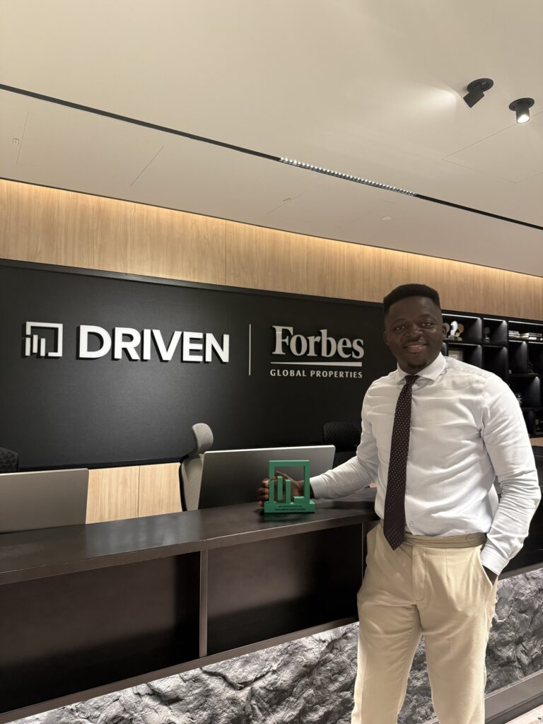 Mohammed Umar Zakaria at the Driven | Forbes Global Properties office